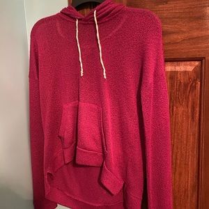 Cotton purple sweater